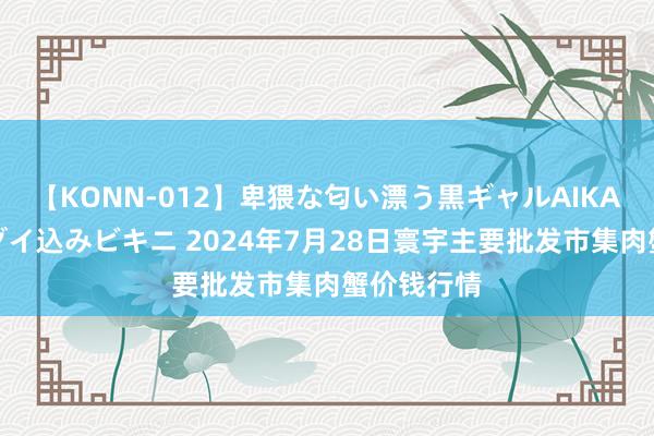 【KONN-012】卑猥な匂い漂う黒ギャルAIKAの中出しグイ込みビキニ 2024年7月28日寰宇主要批发市集肉蟹价钱行情