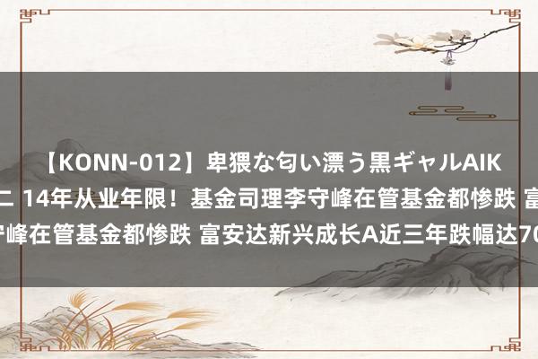 【KONN-012】卑猥な匂い漂う黒ギャルAIKAの中出しグイ込みビキニ 14年从业年限！基金司理李守峰在管基金都惨跌 富安达新兴成长A近三年跌幅达70.48%