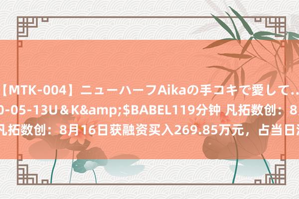 【MTK-004】ニューハーフAikaの手コキで愛して…。</a>2010-05-13U＆K&$BABEL119分钟 凡拓数创：8月16日获融资买入269.85万元，占当日流入资金比例8.27%